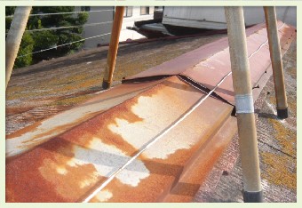表面の劣化は撥水効果の低下に繋がります