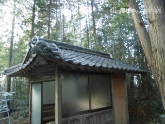 井原市 屋根工事 雨漏り修理 棟積み直し完成