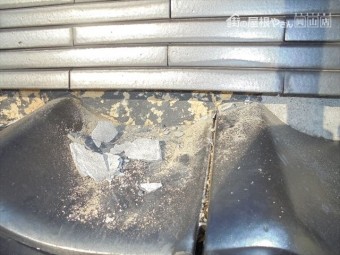 岡山市南区 屋根瓦修理 漆喰入れ替え工事