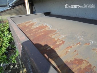 岡山市中区 カバー工法 玄関ポーチ