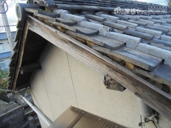 岡山市中区 雨漏り修理 漆喰工事