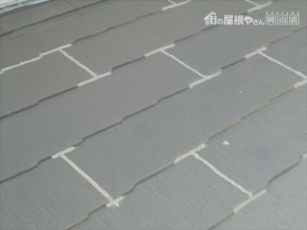 玉野市 カラーベスト カバー工法 コーキング処理