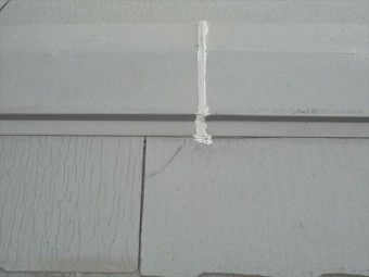玉野市 カラーベスト カバー工法 割れています