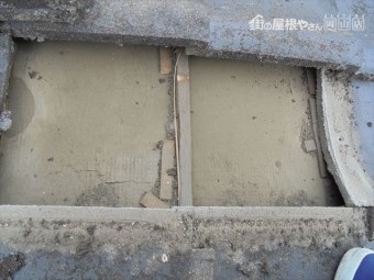 倉敷市で雨漏り修理 防水紙の劣化