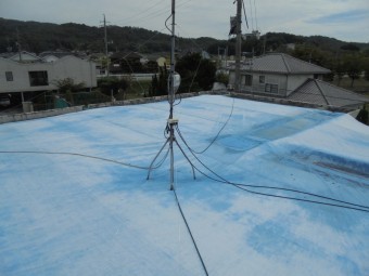 岡山市南区 屋根補修工事 漆喰欠落