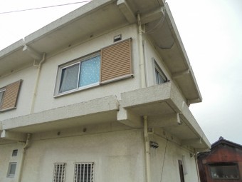 岡山市南区 屋根補修工事 漆喰欠落