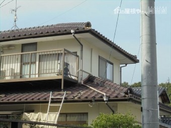 赤磐市 屋根修理 瓦補修
