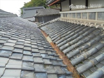 岡山市東区 トタンの大谷やりかえ工事