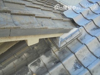 岡山市北区で台風 雨漏り修理 熨斗解体組み立て完成