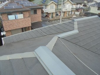 倉敷市 カラーベスト点検