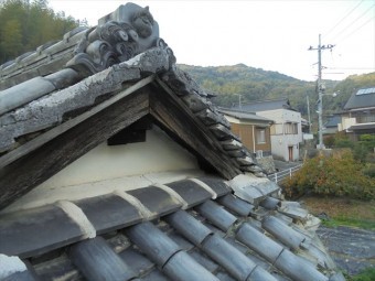 岡山市東区 屋根修理隅木取替