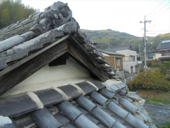 岡山市東区 屋根修理隅木取替