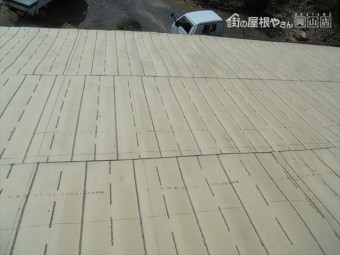 津山市で雨漏り修理 下葺き材の東和ルーフ