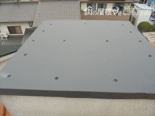 岡山市北区 屋根修理完了
