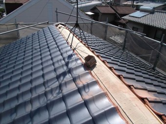 岡山市南区 屋根工事 屋根リフォーム 大屋ね瓦工事