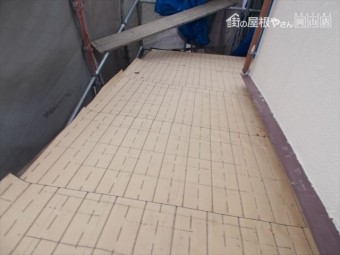 岡山市南区 屋根工事 雨漏り修理 ルーフィング張り替え工事