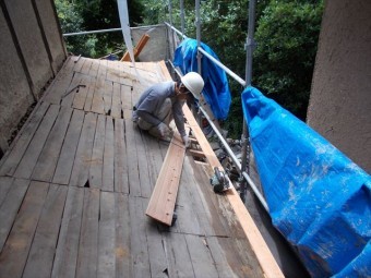 屋根工事 屋根リフォーム 屋根板取り替え、補修