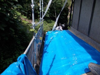 屋根工事 屋根リフォーム 防水シートブルーシート