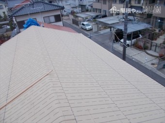 備前市 下葺き材防水紙ルーフィングは東和ルーフを使っています。