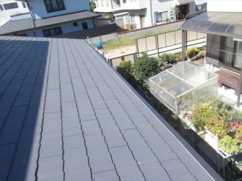 玉野市 屋根工事 カバー工法 工事前