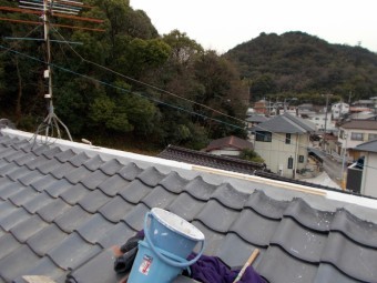 玉野市 南蛮漆喰