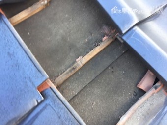 岡山市北区 屋根修理 点検模様 瓦ズレ