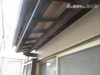 岡山市南区 屋根工事 屋根リフォーム 化粧野地取り替え