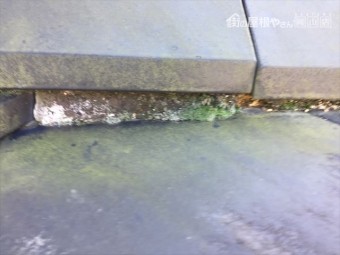 岡山県瀬戸内市 屋根修理 隅棟解体組み立て