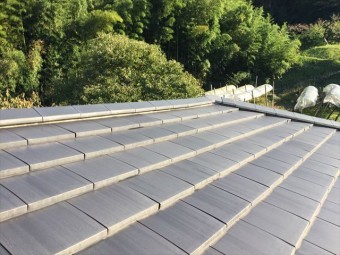岡山県瀬戸内市 屋根修理 隅棟解体組み立て