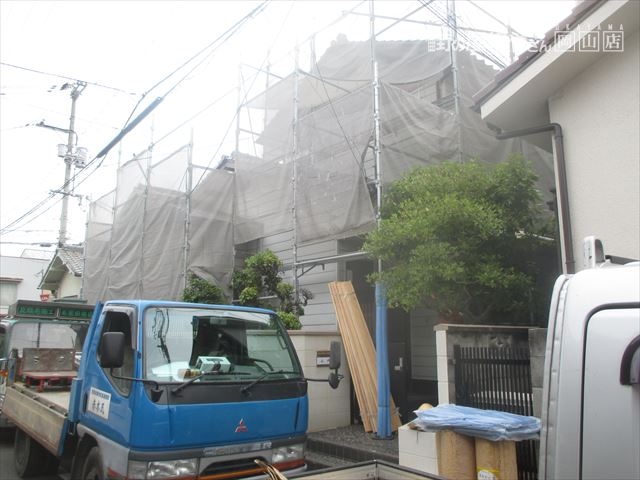 岡山市北区 屋根工事 屋根リフォーム 瓦撤去