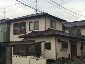 岡山市南区 屋根工事完成です。