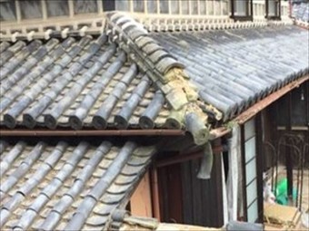 岡山市東区 屋根修理です
