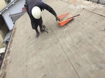 岡山市北区 屋根工事 雨漏り修理 屋根の掃除