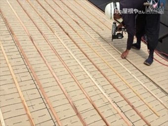 倉敷市 桟打ち