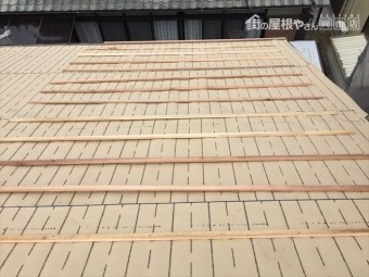 備前市 東和ルーフの縦残