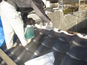 備前市 1階棟工事南蛮漆喰を使います