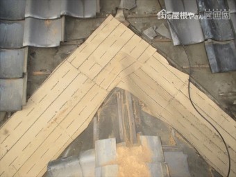 岡山市北区 下葺き材張り替え