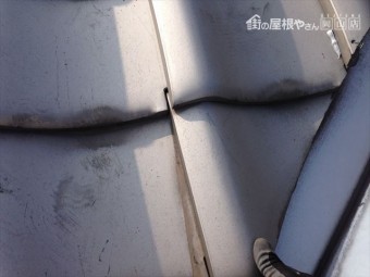 玉野市 雨漏り修理 ズレた瓦を修理