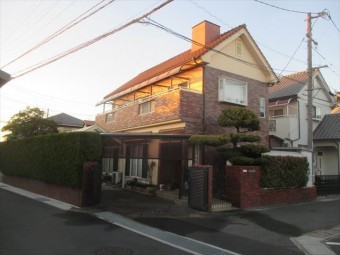 岡山市南区 屋根工事 棟積み直し工事 足場解体
