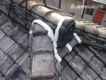 岡山市北区 雨漏り修理 瓦修理