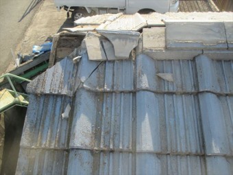 倉敷市 屋根工事 屋根瓦修繕