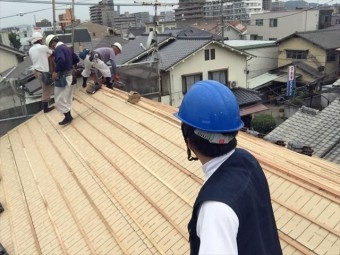 岡山市北区 屋根工事 屋根リフォーム 点検