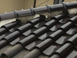 倉敷市雨漏り修理。点検