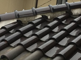 倉敷市雨漏り修理。点検