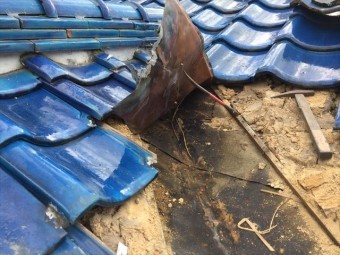 備前市 屋根工事 雨漏り修理