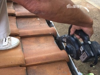 岡山市中区雨樋掃除