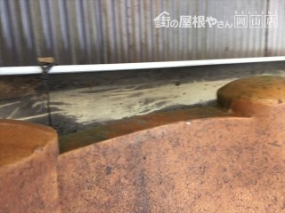 岡山市中区雨樋掃除