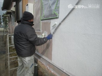 岡山市北区 雨漏り修理 外壁塗装 下地処理