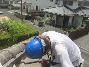 赤磐市 屋根修理 調査依頼
