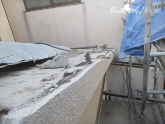 岡山市北区 瓦屋根葺き替え工事 瓦徹底